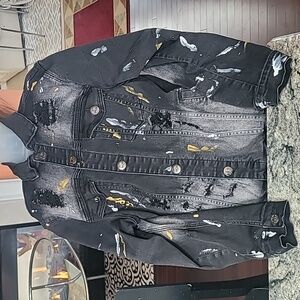 Damati Stone & Spatter Denim Jacket